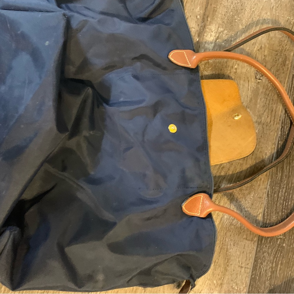 Longchamp bag - navy blue